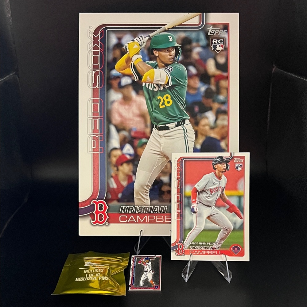 2025 Topps Baseball Kristian Campbell bundle
